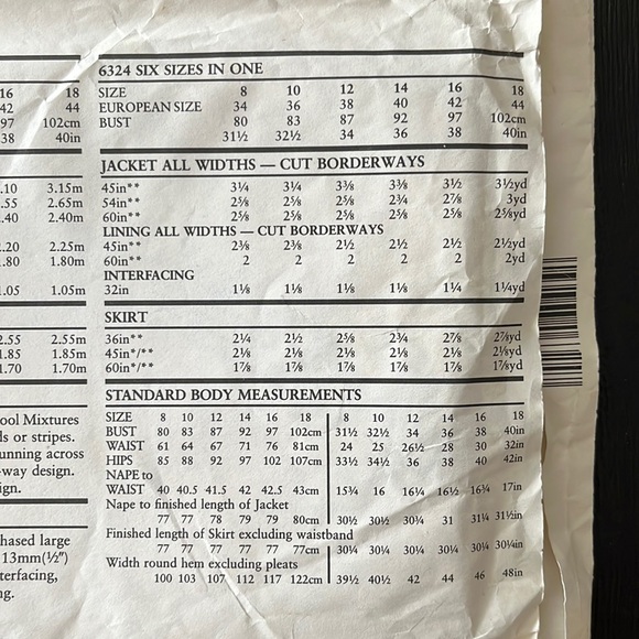 Vintage Jacket Sewing Pattern: New Look - Picture 4 of 5